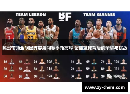 嘴哥带领全明星阵容勇闯赛季新高峰 聚焦篮球背后的荣耀与挑战